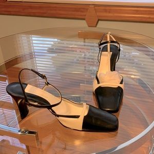 Worthington, Black and White, 3 inch High-Heels